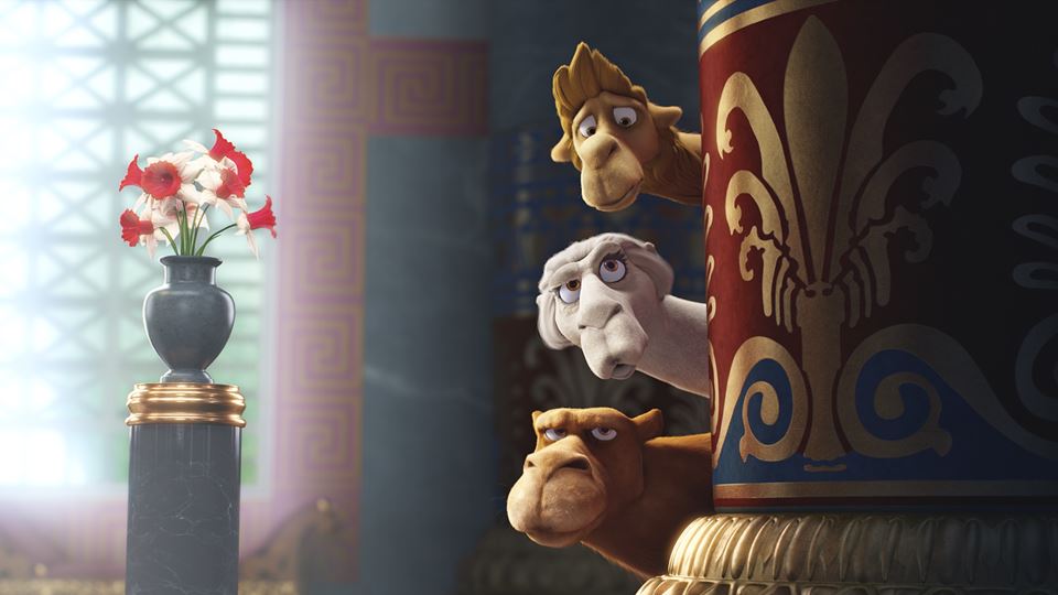 3 camelos sábios, 2 deles têm as vozes do Nilton e do António Raminhos