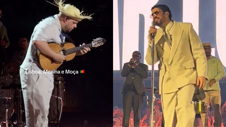 Bad Bunny surpreende na Luz com "Lisboa Menina e Moça" - hoje há mais e tens aqui todas as informações