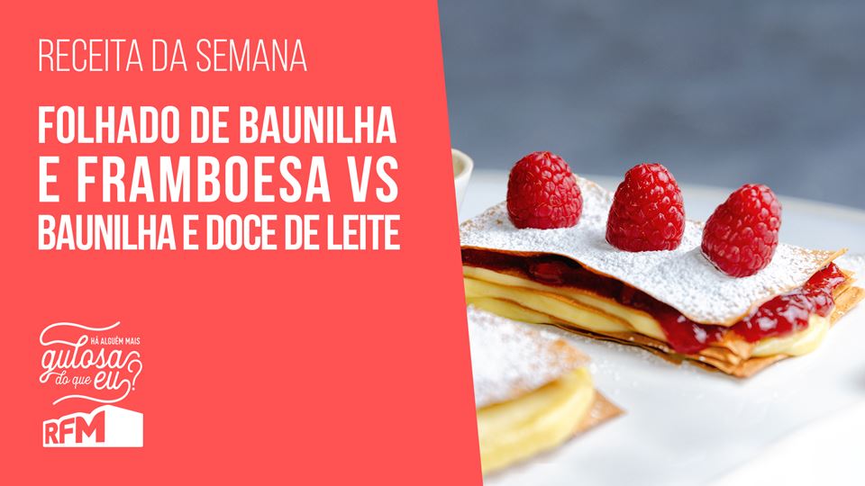 HÁ ALGUÉM MAIS GULOSA DO QUE EU? - FOLHADO DE BAUNILHA E FRAMBOESA VS BAUNILHA E DOCE DE LEITE HÁ ALGUÉM MAIS GULOSA DO QUE EU? - FOLHADO DE BAUNILHA E FRAMBOESA VS BAUNILHA E DOCE DE LEITE