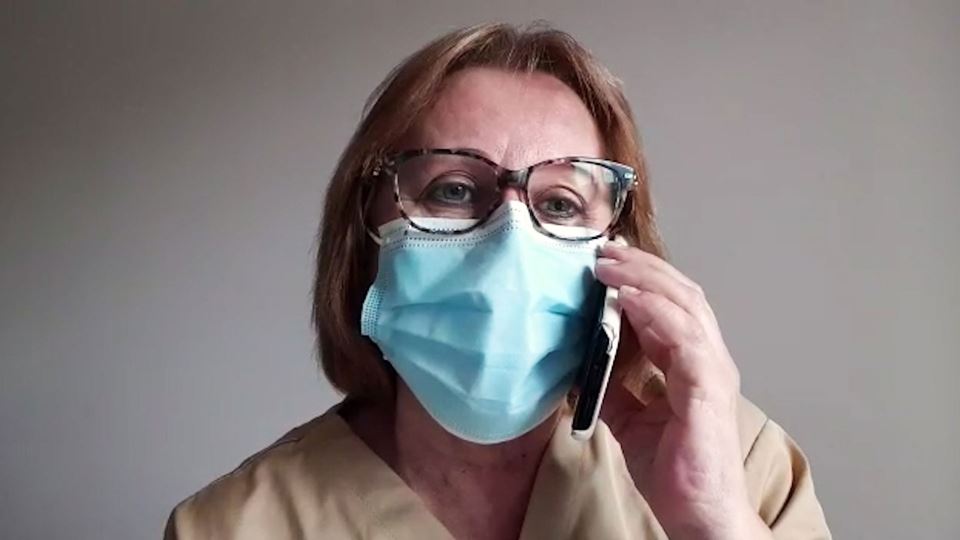 Enfermeira Josefina Palma do Hospital de Sto André