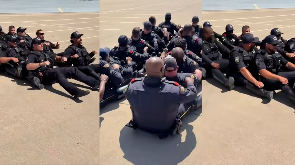 Mundial 2026: polícia de Dallas recria a "remada viking" para receber a seleção da Noruega Mundial 2026: polícia de Dallas recria a "remada viking" para receber a seleção da Noruega