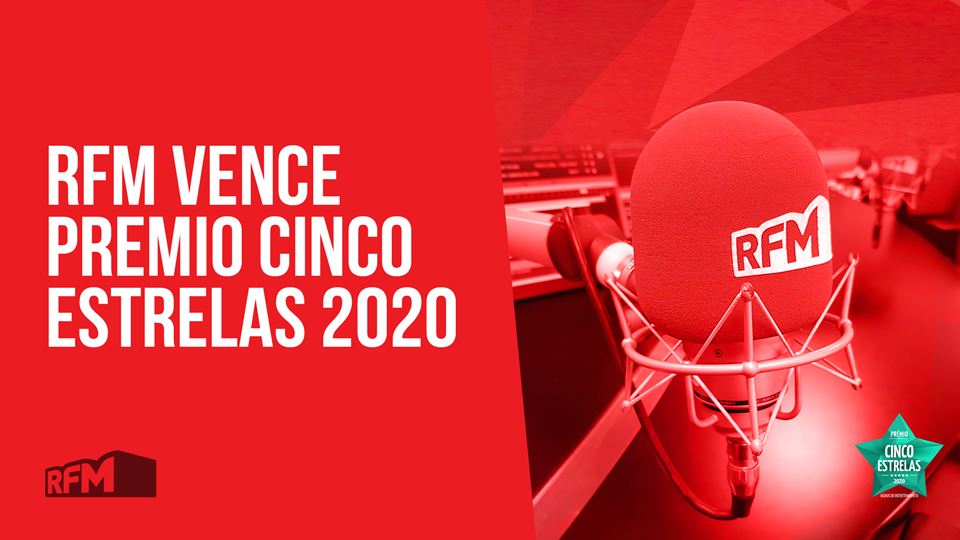 RFM inicia 2020 a ganhar Prémio Cinco Estrelas!!!