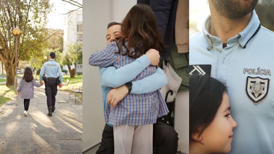 Emocionante: vídeo da PSP homenageia os "heróis de casa" no Dia do Pai