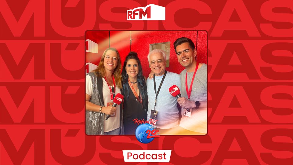 Rock in Rio Lisboa 2026 é com a RFM e a garantia foi dada por Roberto e Roberta Medina!