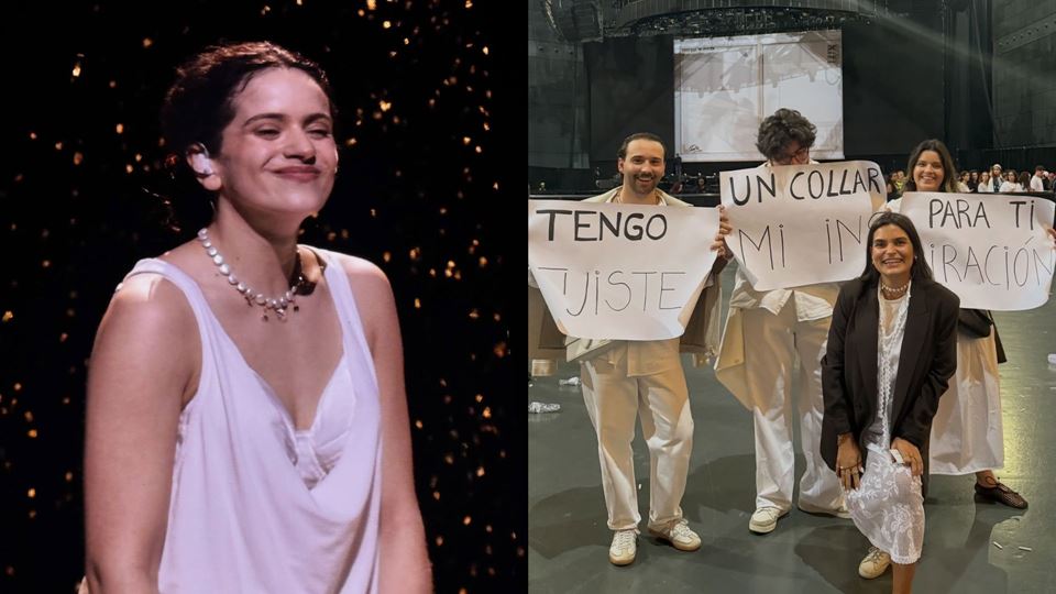 Rosalía usou um colar criado por uma portuguesa e tudo começou nas redes sociais Rosalía usou um colar criado por uma portuguesa e tudo começou nas redes sociais