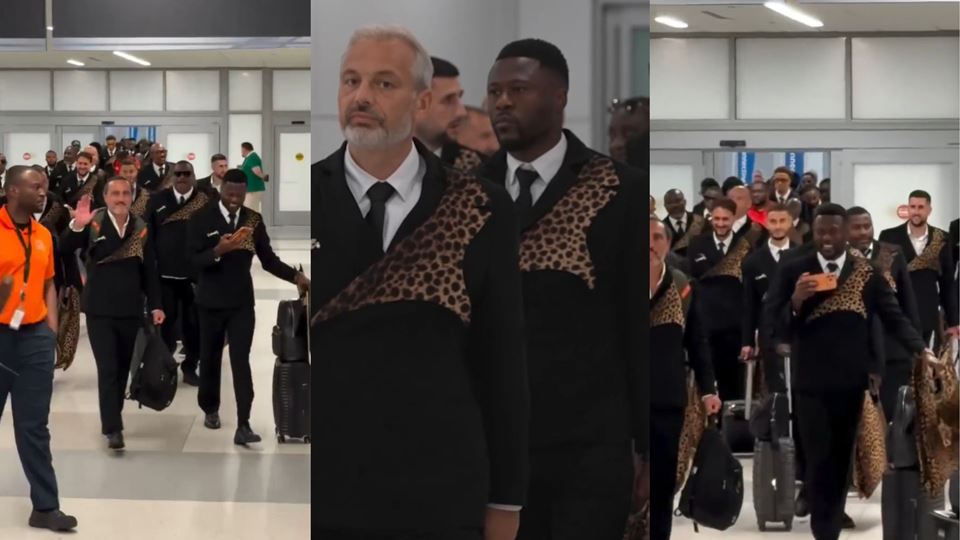 A seleção do Congo chegou ao Mundial 2026 com um traje que está a dar que falar (e o padrão leopardo não é por acaso) A seleção do Congo chegou ao Mundial 2026 com um traje que está a dar que falar (e o padrão leopardo não é por acaso)