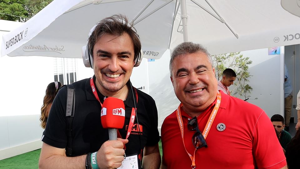 Toy no Rock in Rio com o Daniel Fontoura